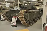 ボービントン戦車博物館のチャーチルMk.III AVRE。