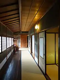 旧遠山邸 西棟廊下