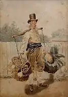 「野菜売り」(c.1825)