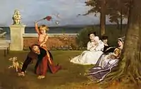 『若き主君、ハムレット』1868年