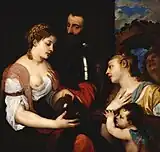 ティツィアーノ後『アルフォンソ・ダヴァロスの寓意』 1610年–1690年ごろ ロイヤル・コレクション所蔵