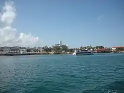 ザンジバルシティの海岸