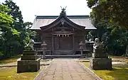 山頂にある拝殿