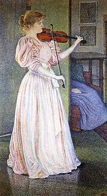 『イルマ・セテの肖像』(1894) プティ・パレ蔵