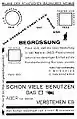 バウハウス様式のタイポグラフィ（テオ・ヴァン・ドエスブルク作、1923年）