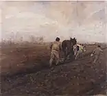 「野原の開墾」