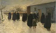 「ビジリアに集まる人々」(c.1889)
