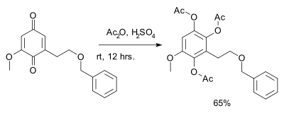 Thiele reaction application