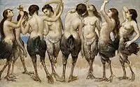 「鳥の姿をした8人の踊り子」(1886)