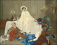 『仮面舞踏会後の晩餐（ラテン語版）』 (1855年)