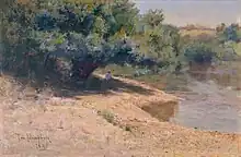 "Under a Summer Sun" (1895)  ビクトリア国立美術館