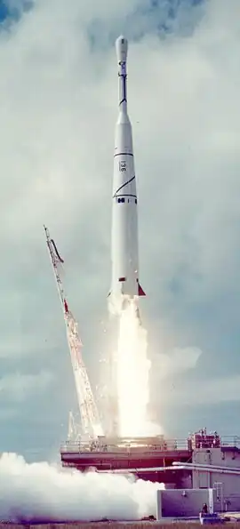 トランシット衛星の打ち上げ