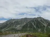 室堂から望む立山