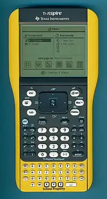 &nbsp;TI-Nspire with Touchpad&nbsp;(EZ-Spot)