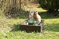 ドイツの猫のお墓