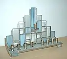 現代のステンドグラス製のハヌッキーヤー