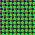 正三角形3枚、正方形2枚 (3, 3, 4, 3, 4)