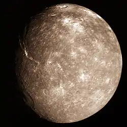 ボイジャー2号が撮影したチタニア