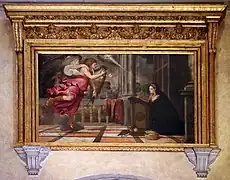 ティツィアーノ・ヴェチェッリオ『受胎告知』1535年ごろ