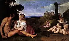 『人生の三つの時代』1512年-1514年ごろ スコットランド国立美術館所蔵