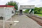 1番線ホーム(2022年6月)