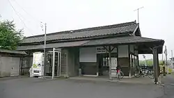 旧駅舎(2008年7月)