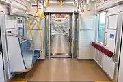 車端部のフリースペース