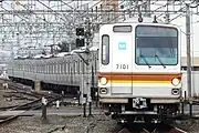 7000系(2017年12月29日 川越市駅)