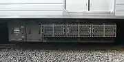 日立製作所製VVVFインバータ装置（VFI-HR1420B形）