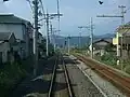 上毛線との併走区間（相老-赤城間）