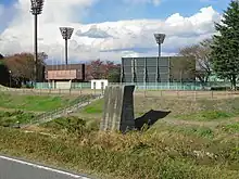 未成区間の橋脚