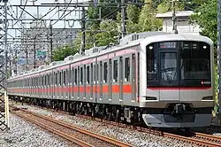 5050系4000番台(4105F)(2012年9月 志木駅 - 柳瀬川駅間)