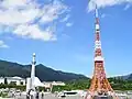 東京タワーと東京スカイツリー