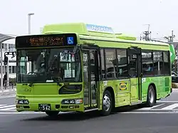 ハイブリッドノンステップ東武バスBJG-HU8JLFP