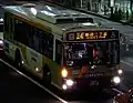 平日のみ王41新田一丁目行き終車後に運行される新田二丁目行き（N-S658）