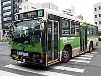 CNG車（試作型）KC-LV280L改東京都交通局