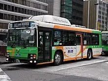 CNGノンステップバス（type-B）KL-LV834L1改東京都交通局