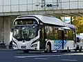 IPT（非接触給電）ハイブリッドバス実証運行車両改造は東急テクノシステム