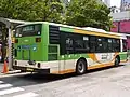ノンステップ車後部型式取得後（1999年）東京都交通局KC-HU2PMCE