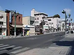 文化会館入口交差点(旧・室町交差点)