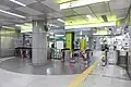 改札口（2022年12月）