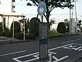 西循環のバス停