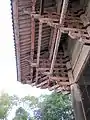 東大寺南大門の六手先の挿肘木