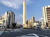 東大裏交差点(北)