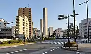 東大裏交差点(南)