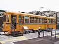 「都電おもいで広場」保存後の7504号（2007年6月9日）