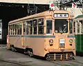 荒川車庫に留置中の修繕前の7504号（2003年1月25日）