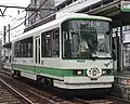 字幕式行先表示器時代の8502(2003年6月15日、荒川車庫前停留場)