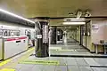 大江戸線2番線ホーム（2022年5月）