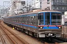 6300形1次車第3編成(2021年6月 武蔵小杉駅)